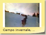 Campo invernale, in marcia